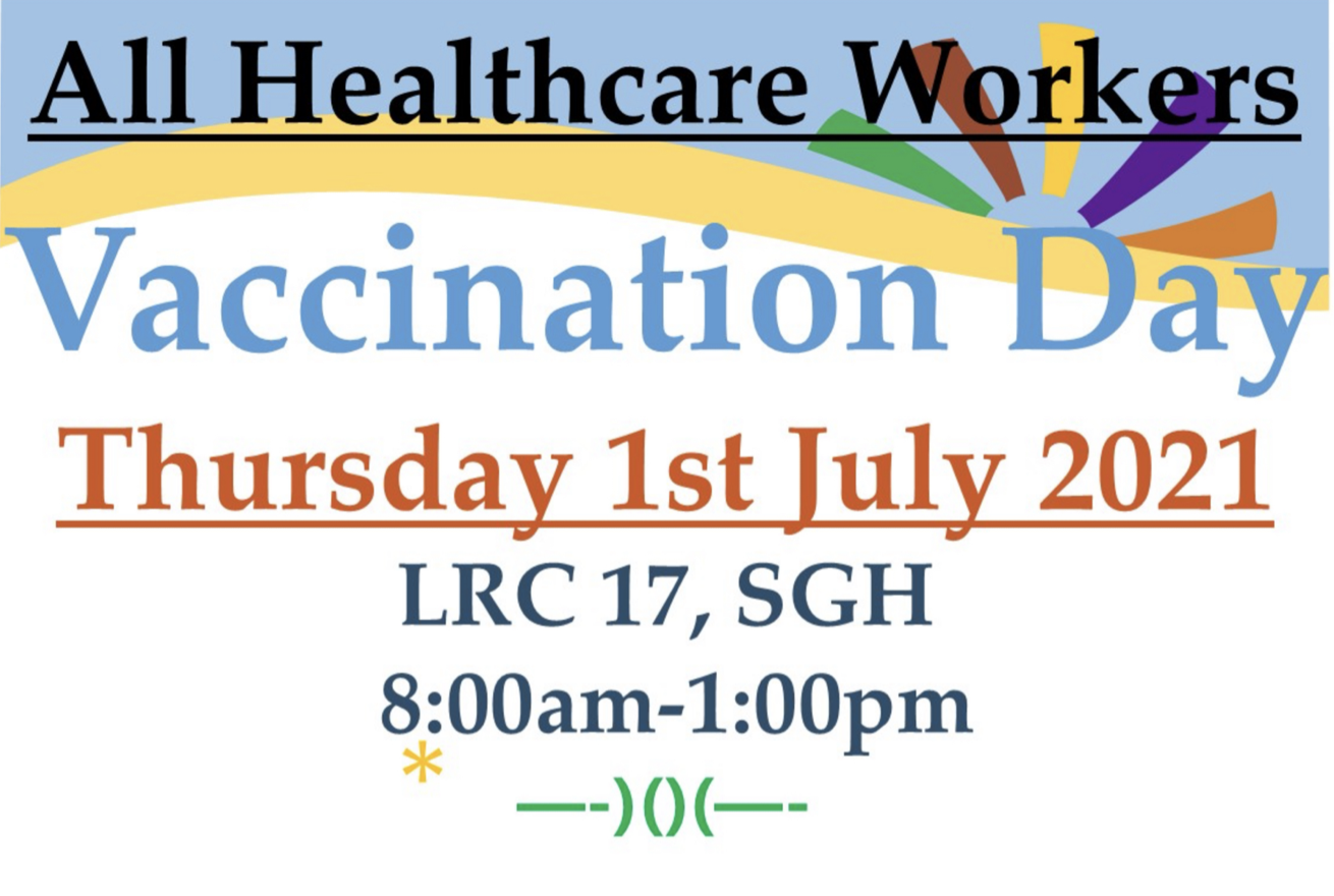 Scarborough General Hospital Vaccination Day!