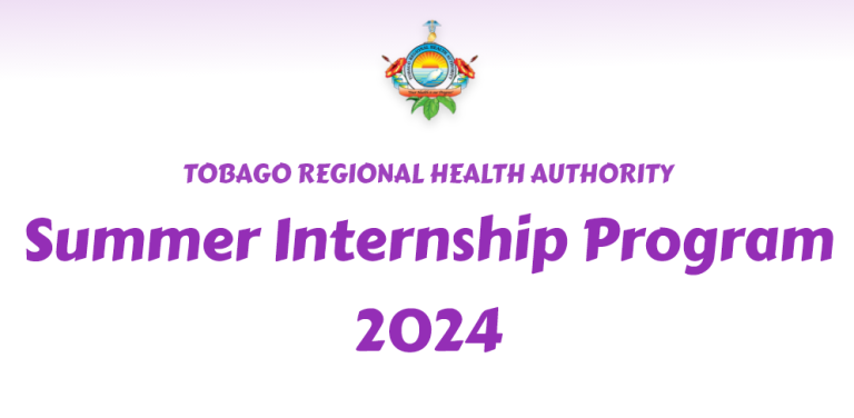 Summer Internship Program 2024 - Tobago Regional Health Authority